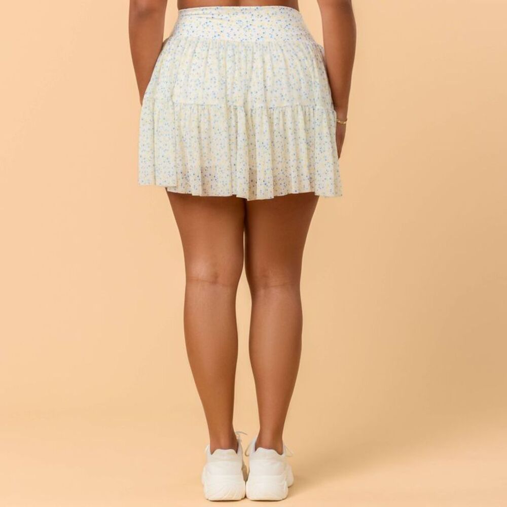 Blogilates -  Women's Mommy & Me Ballerina Skort - Wh White - Picture 3 of 5